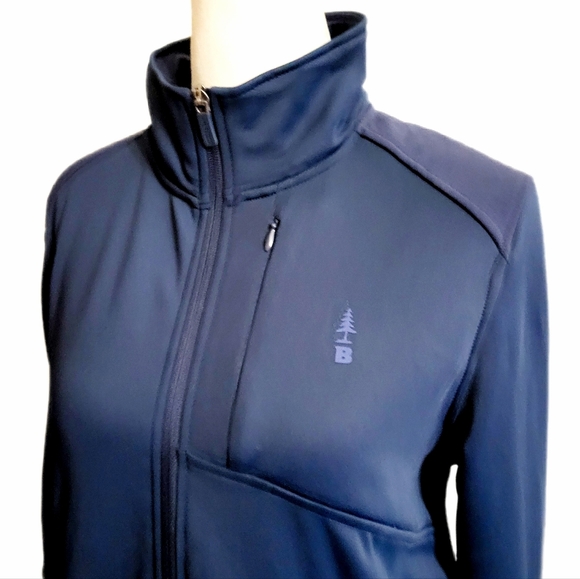 NWT Bass Outdoor Palmetto full zip front, fleece lined jacket, zip pockets Sz S - Picture 4 of 12